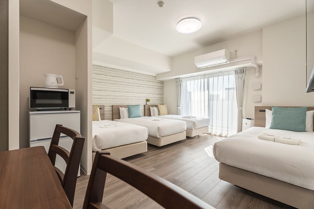 單人床×4【禁煙】