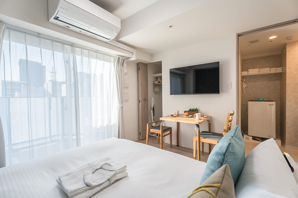 雙人床×1【禁煙】